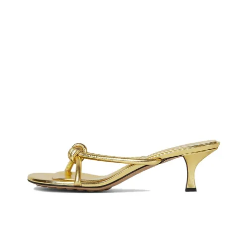 Bottega Veneta Slip On Heeled Sandals Women's