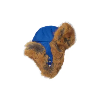 Burberry Trapper Hats Men's Blue