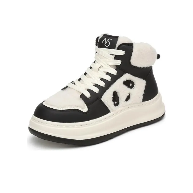 15 MINS High Top Skateboard Shoes 4cm Women's-1