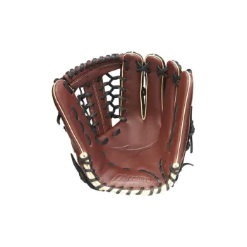 Mizuno Baseball Gloves Catcher's Glove Top Grain Cow Leather Unisex Black Brown