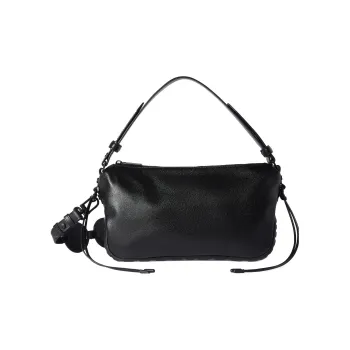 OFF WHITE Biker Tire Crossbody Bag