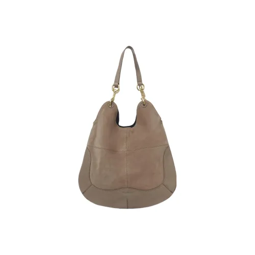 See By Chloe Hana Grained Goatskin With Suede Cow Leather Handbag Women's Morati Gray