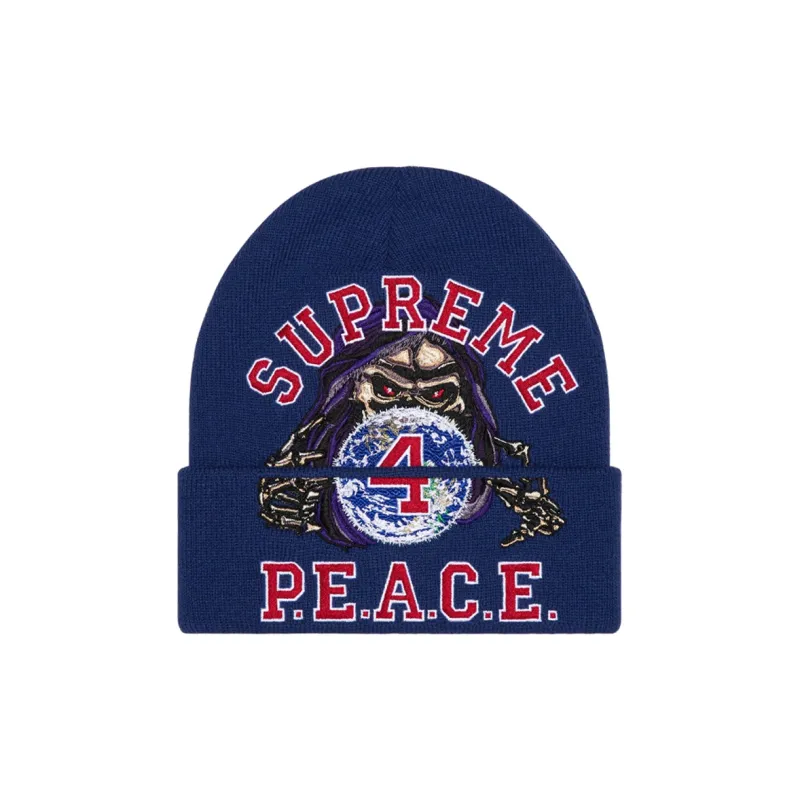 Supreme Peace Embroidered Beanie-0