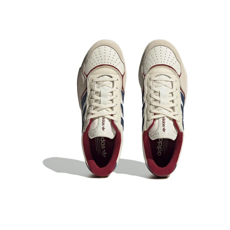 Adidas Originals Courtic Low Top Skateboard Shoes Unisex Beige Blue Red-2