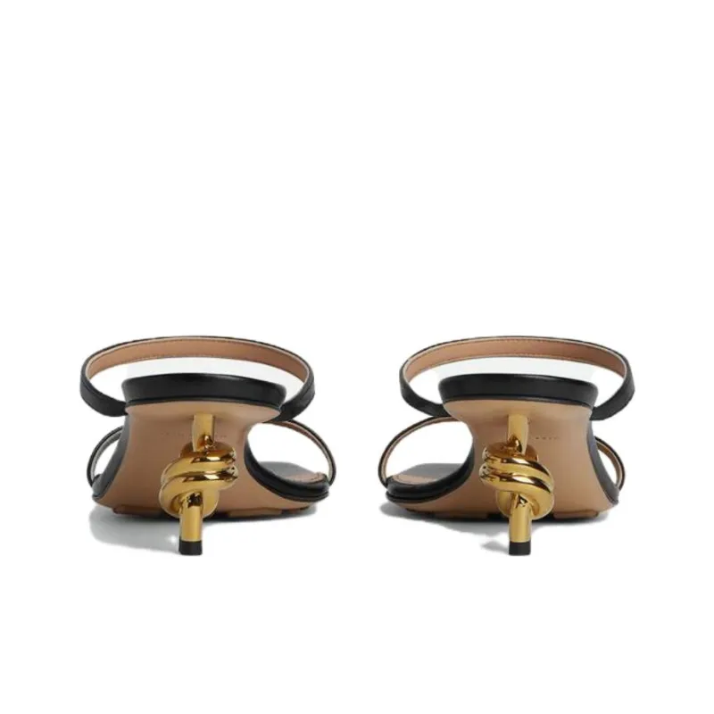 Bottega Veneta Knot Mules Women's-4