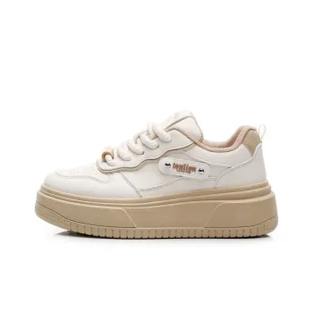 Tonlion Fashion Design Height Increasing Lightweight Low Top Skateboard Shoes Women's