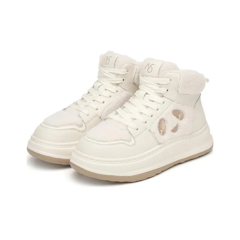 15 MINS High Top Skateboard Shoes 4cm Women's-6