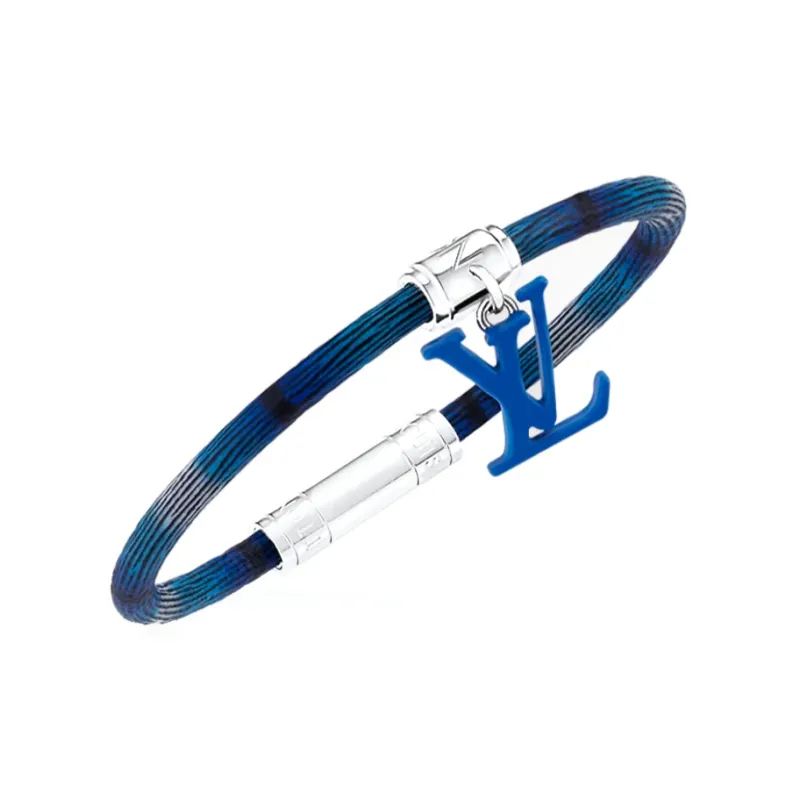 LOUIS VUITTON Keep It Shape Leather Bracelet-1