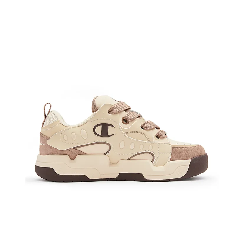 Champion Low Top Skateboard Shoes Men's Light Khaki-1