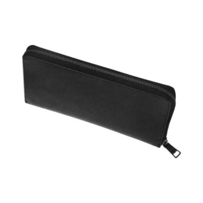 COACH Travel Wallet Leather Long Zipper Wallet Clutch Men's Black-2