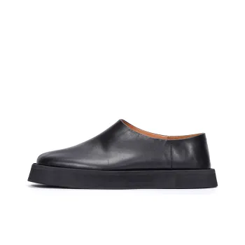 CROOKED CARD Lightweight Height Increasing Low Top Skateboard Shoes Unisex Black