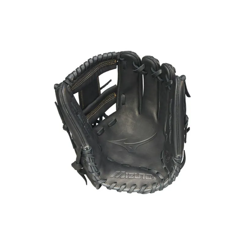 Mizuno Baseball Gloves Catcher's Glove Top Grain Cow Leather Unisex Black Coffee-0