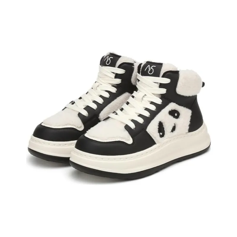 15 MINS High Top Skateboard Shoes 4cm Women's-2
