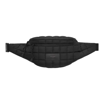 SAINT LAURENT Nux Recycled Nylon Fanny Pack Men's Black
