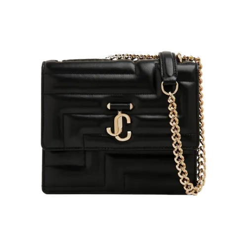 Jimmy Choo Avenue Nappa Leather Crossbody Bag, Shoulder Bag Women's Black
