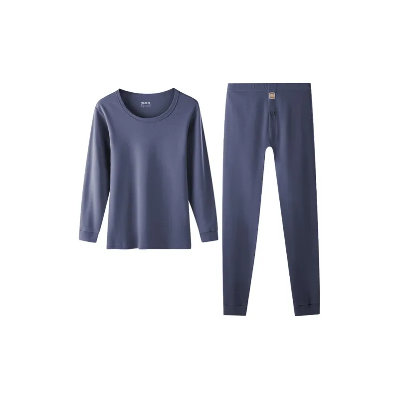 H YXIANG Fall Winter Thermal Set Men's-1