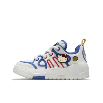 Hello Kitty x Palladium Low Top Skateboard Shoes Women's White Blue Red