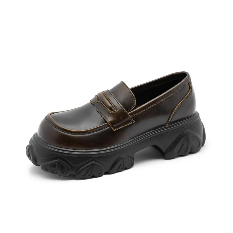 Obertine Loafers Women's Mid Top Black/Brown-6