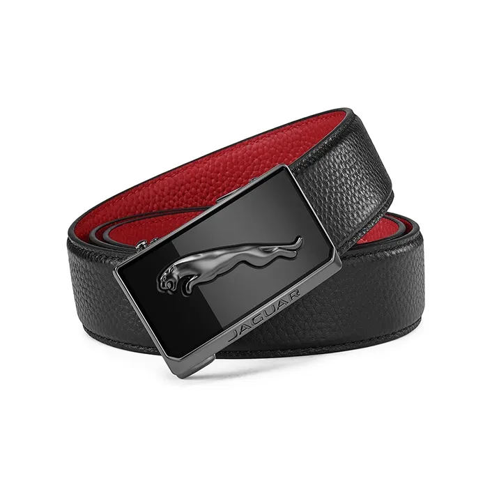 JAGUAR Alloy Leather Belts Men's 3.5cm-7