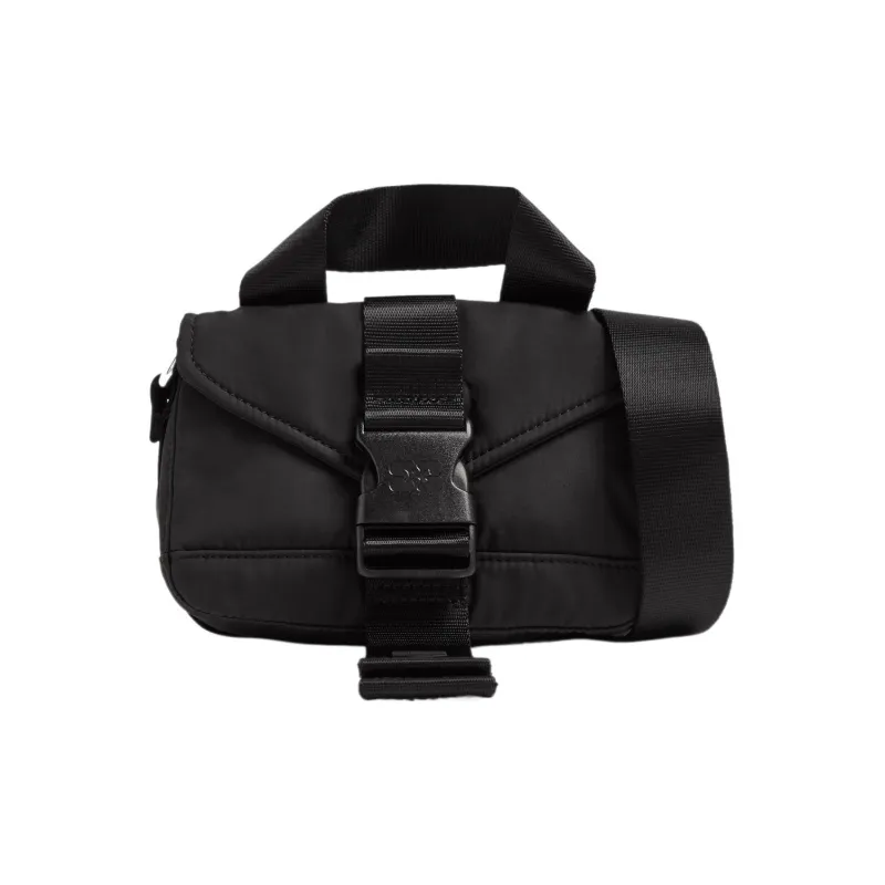 GANNI Recycled Nylon Handbag Shoulder Bag Crossbody Bag Mini Women's Black-0