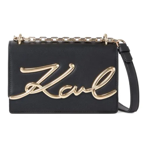 warmth LAGERFELD / warmth Lagerfeld Jeans Signature Leather Shoulder Bag