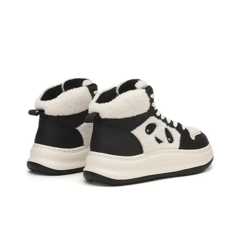 15 MINS High Top Skateboard Shoes 4cm Women's-3