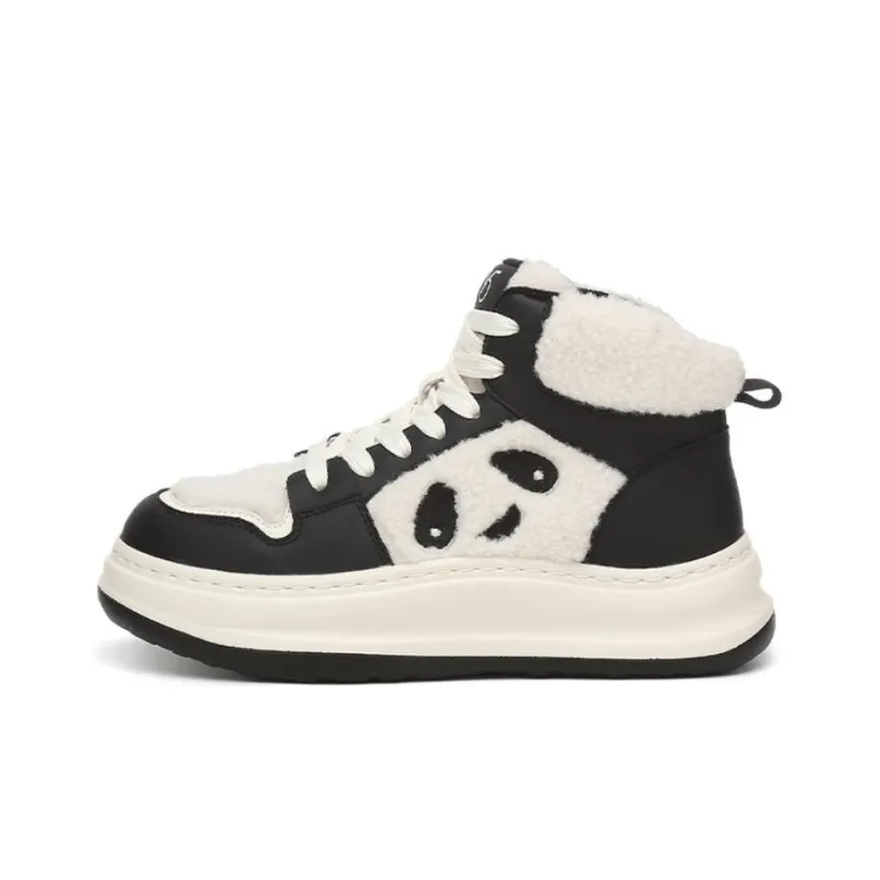 15 MINS High Top Skateboard Shoes 4cm Women's-0