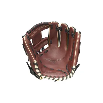 Mizuno Baseball Gloves Catcher's Glove Top Grain Cow Leather Unisex Black Brown
