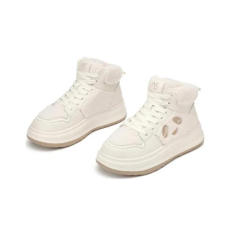 15 MINS High Top Skateboard Shoes 4cm Women's-7