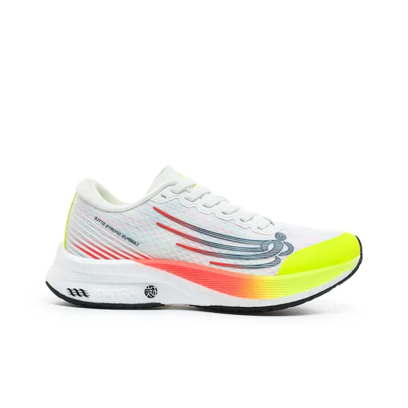 Up Run Space Trapeze Running Shoes Unisex Colorful Glow Red-1