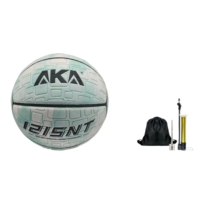 AKA PU Basketball Green Size 7 Training-0