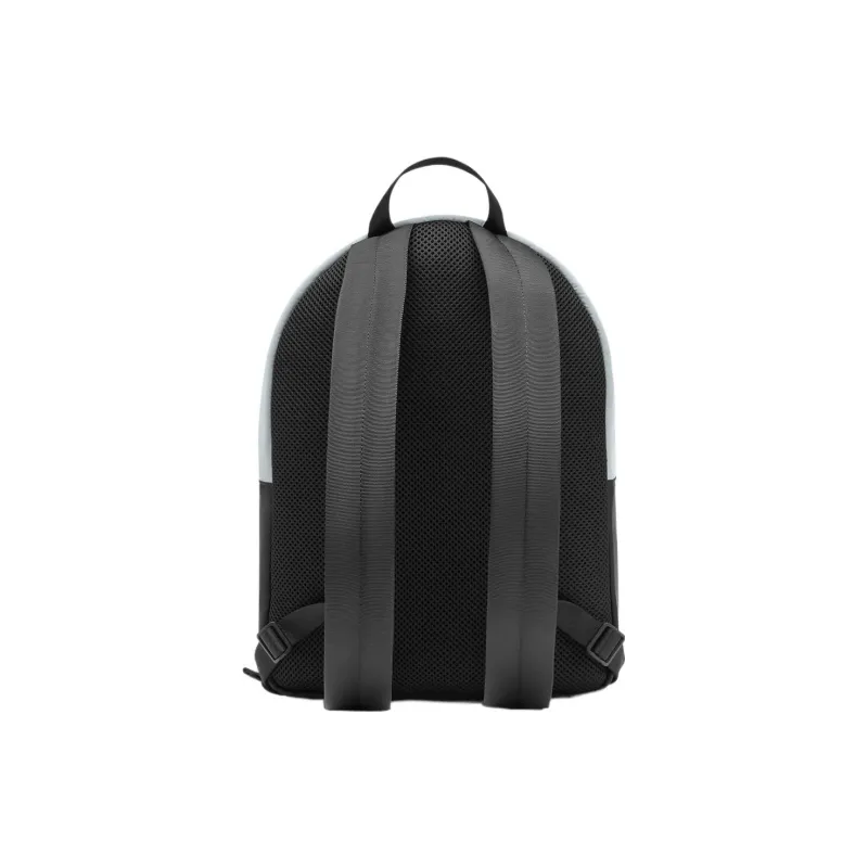 VERSACE Polyester Blended Cotton Backpack Regular Kids' Gray-1