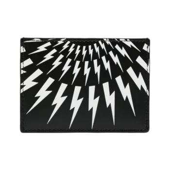 Neil Barrett Logo Printed Cardholder