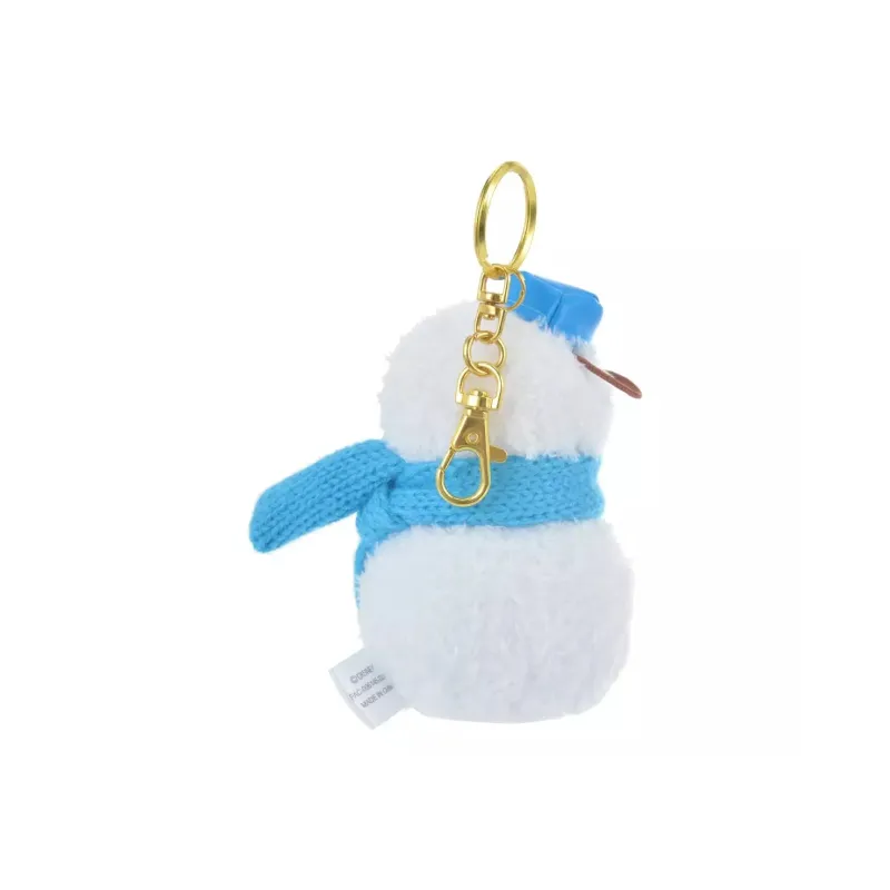 Disney Donald Duck Happy Snowman Collection Dolls Plush Pendant 11cm High-3