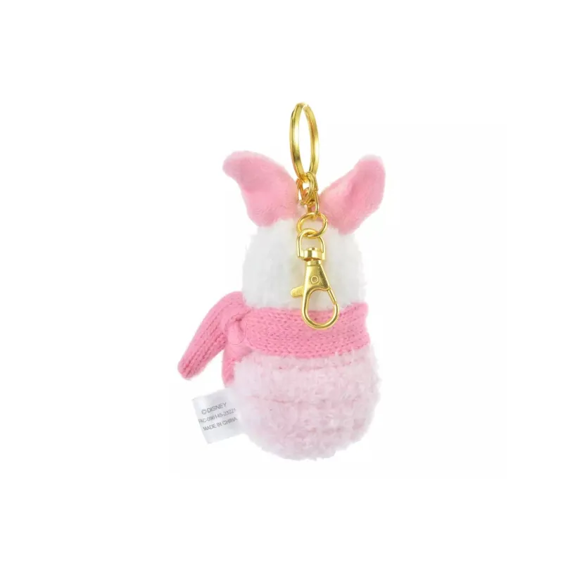 Disney 2023 Winter Duffy And Friends Snowman Series Piglet Dolls Plush Pendant 11.5cm Height-3