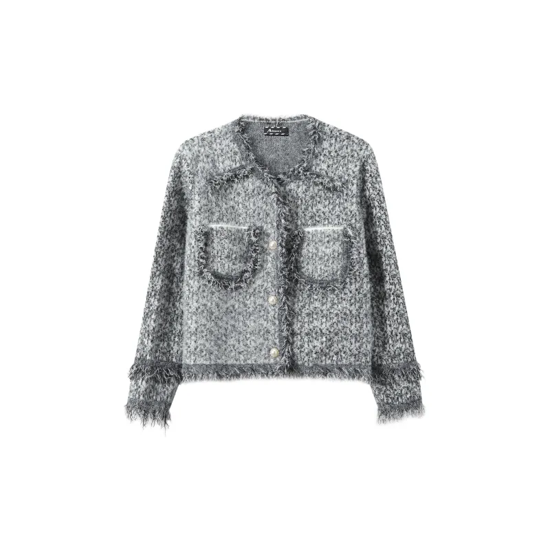 Adeworn Jackets Women's Gray-1