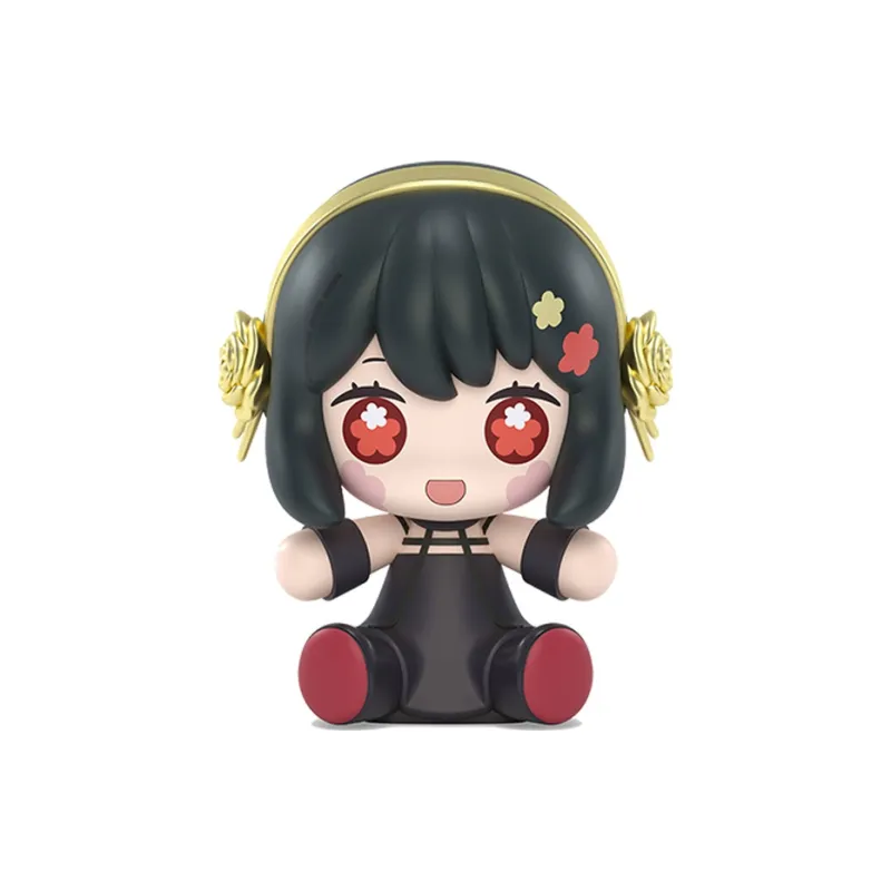GSC HUGGY SPY X FAMILY Loid Forger & Yor Forger & Anya Forger & Damian Desmond & Becky Blackbell Chibi Figures 6.5cm-1