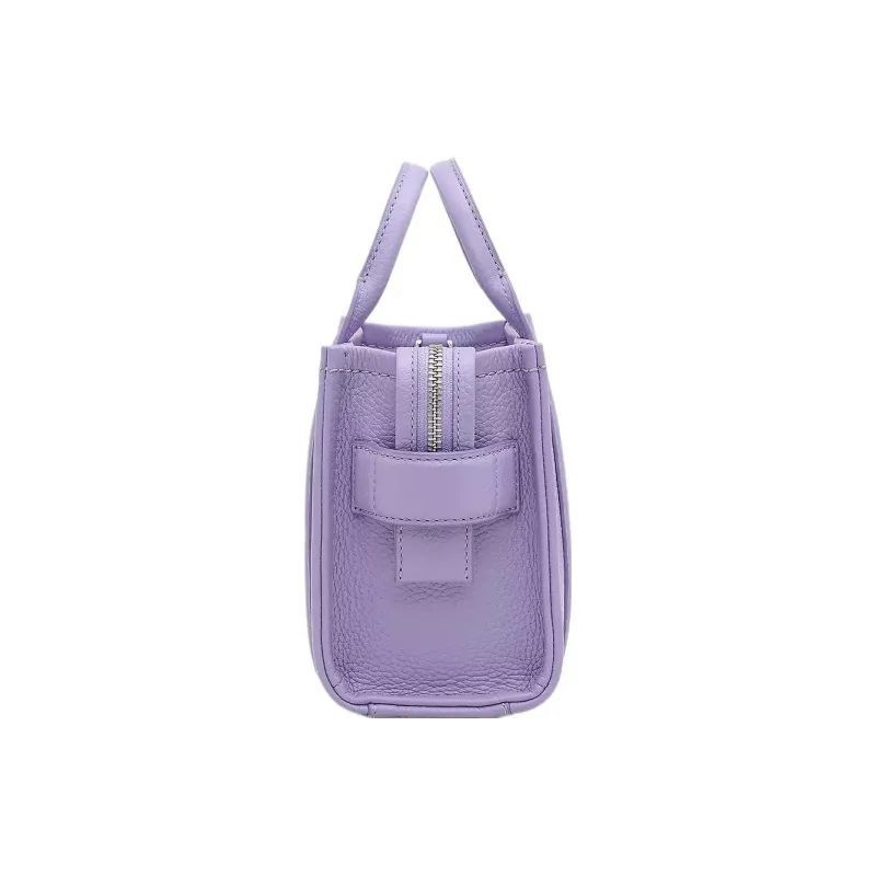 MARC JACOBS Full Grain Leather Tote Bag Shopping Bag Shoulder Bag Crossbody Bag Handbag Extra Mini Women's Purple-1