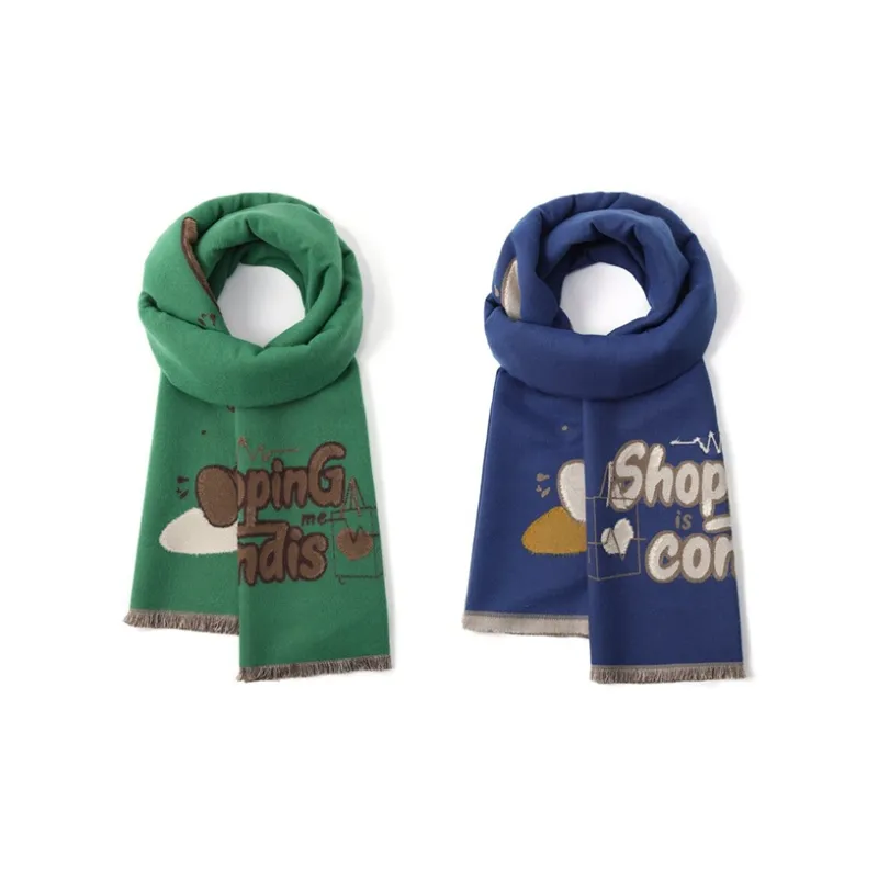 FREE RABBITⅡ Knit Scarves Unisex-12