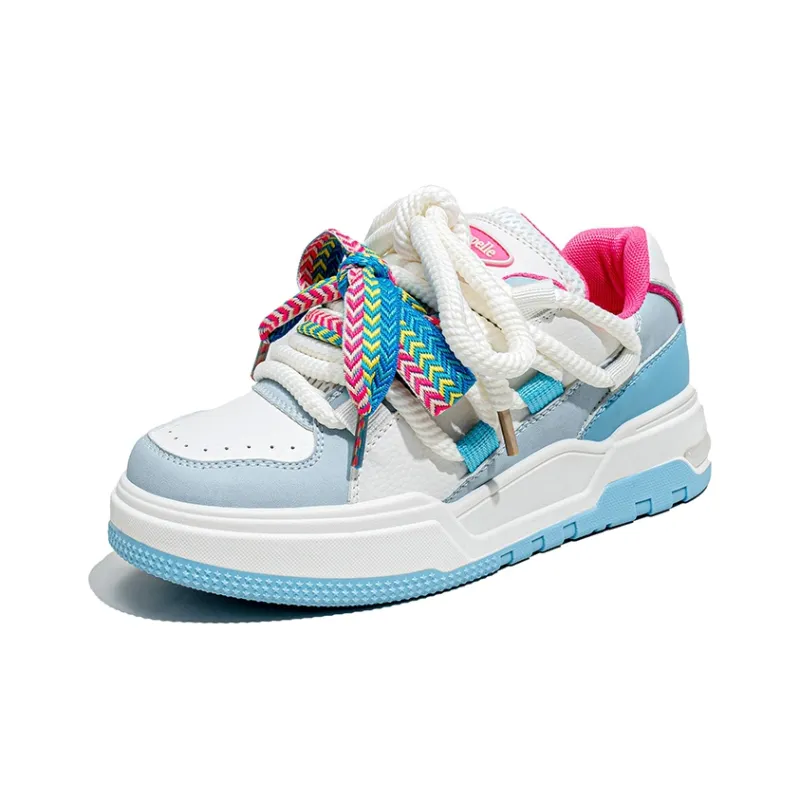 La Chapelle Height Increasing Low-Top Skateboard Shoes Women's-2