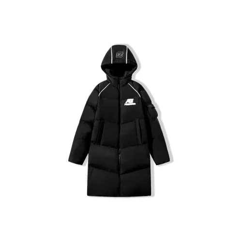 FORHUG Down Jackets Unisex Black