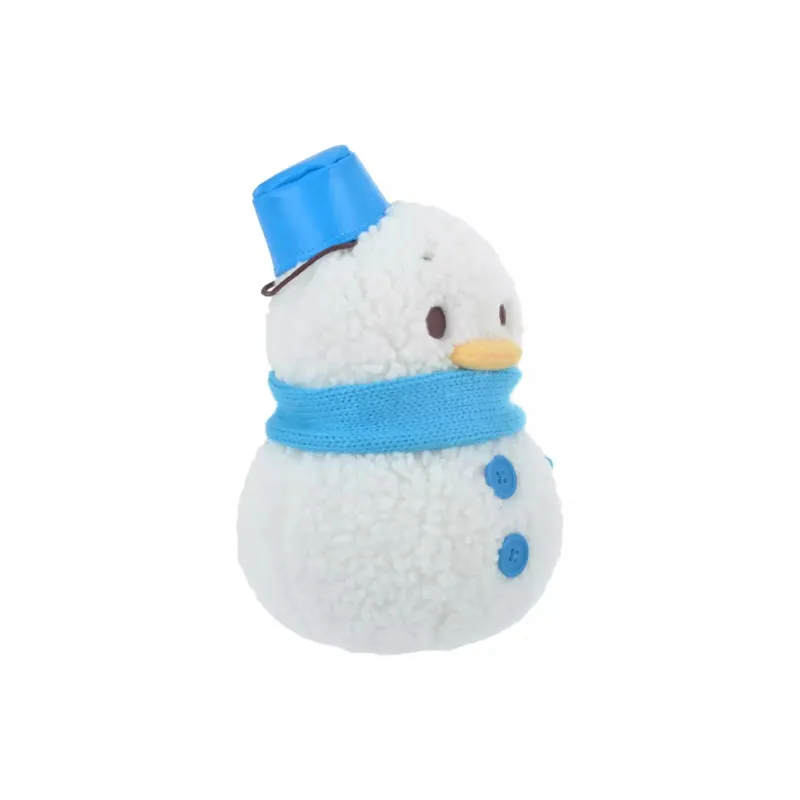 Disney 2023 Winter Duffy And Friends Snowman Series Donald Duck Dolls Plush Doll 23.5cm High-2