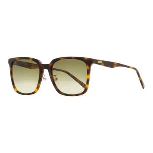 MCM 714SA Rectangle-frame Tortoiseshell-effect Sunglasses