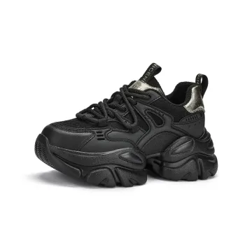 GEMEIQ Cushioning Abrasion Resistant Coverage Support Balance Low Top Chunky Sneakers 6.5cm Women's