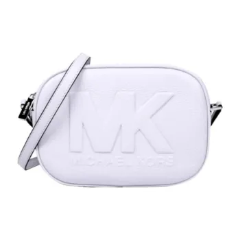 MICHAEL KORS Jet Set Travel Leather Shoulder Bag Crossbody Bag Medium Size Women's Purple