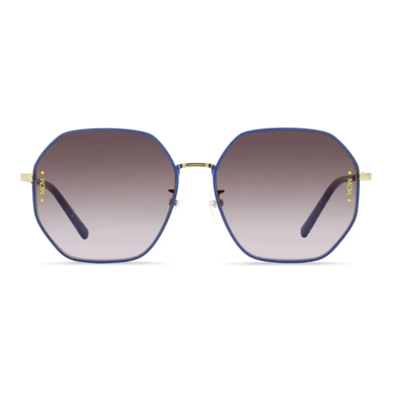 MCM 165SLB Visetos print Geometric frame Sunglasses-1