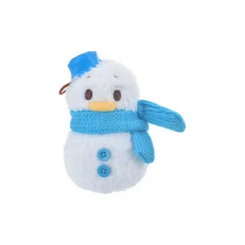 Disney Donald Duck Happy Snowman Collection Dolls Plush Pendant 11cm High