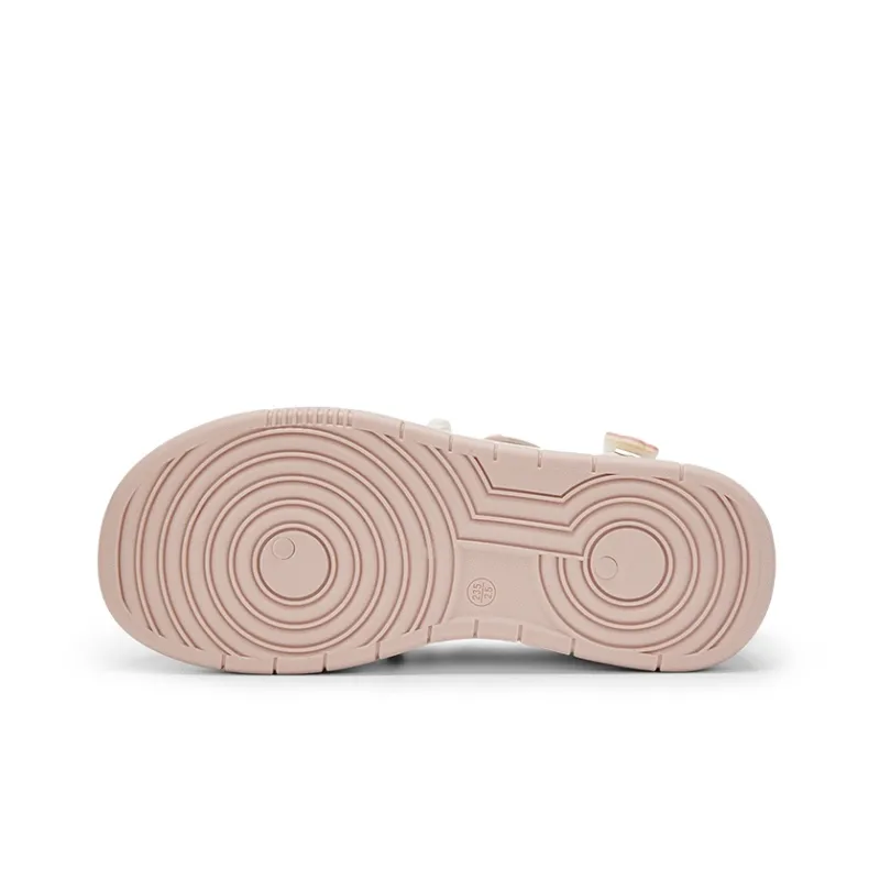 KARLIE KELLER Wear Resistant Slip Resistant Low Top Skateboard Shoes Women's White Pink-2