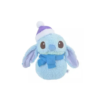 Disney 2023 Winter Duffy And Friends Snowman Series Stitch Dolls Plush Doll 25cm High
