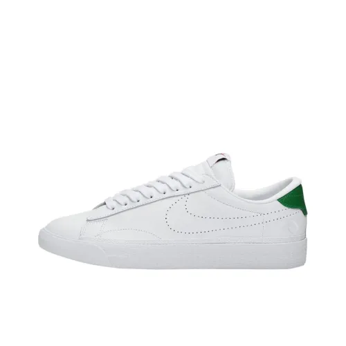 Fragment Design x Nike Air Zoom Tennis Classic AC Cushioning, Wear Resistant Low Top Skateboard Shoes Men's White